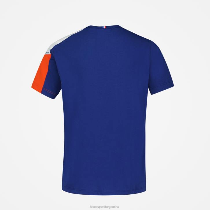 niños Le Coq Sportif camiseta azul ropa RF4V651