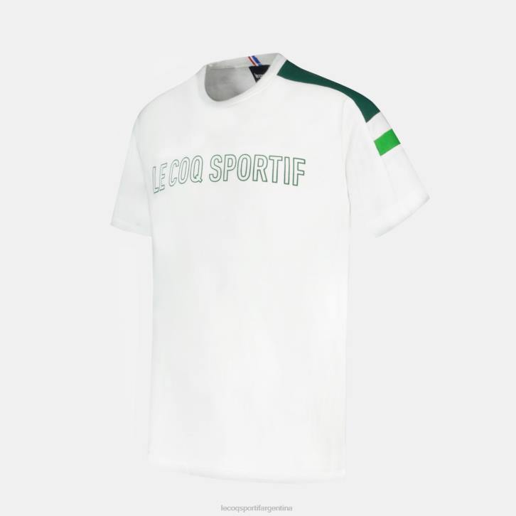 niños Le Coq Sportif camiseta blanca ropa RF4V382