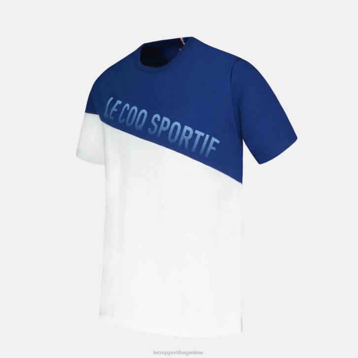niños Le Coq Sportif camiseta blanca ropa RF4V387