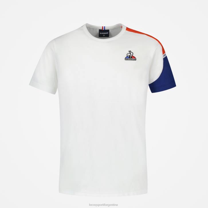niños Le Coq Sportif camiseta blanca ropa RF4V649