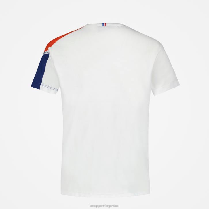 niños Le Coq Sportif camiseta blanca ropa RF4V649