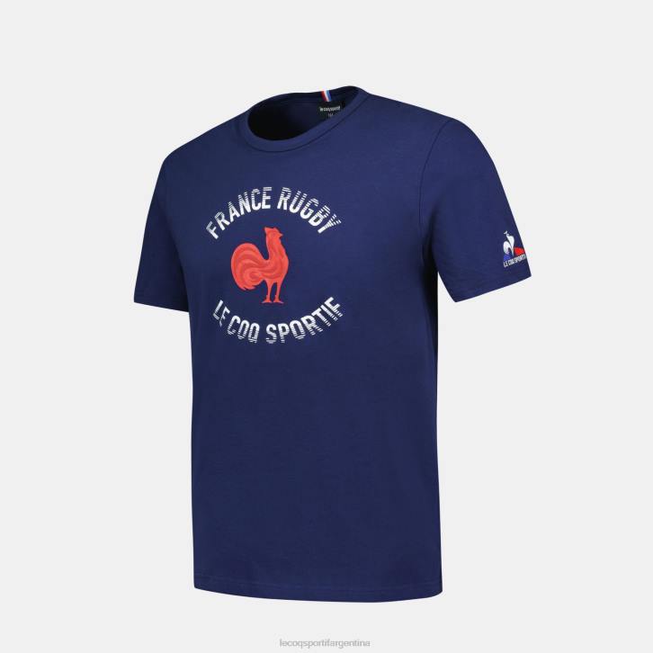 niños Le Coq Sportif camiseta - francia rugby azul ropa RF4V390