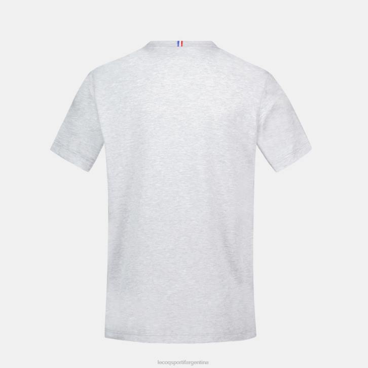 niños Le Coq Sportif camiseta gris ropa RF4V378