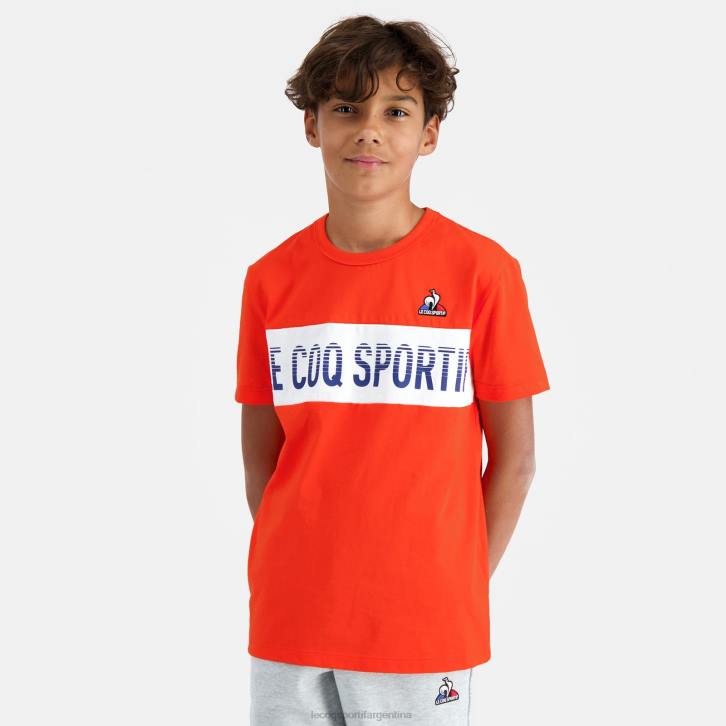 niños Le Coq Sportif camiseta multicolor ropa RF4V645