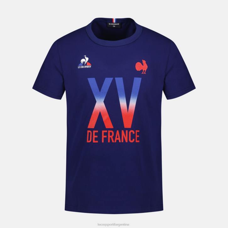 niños Le Coq Sportif camiseta - xv de france azul ropa RF4V389