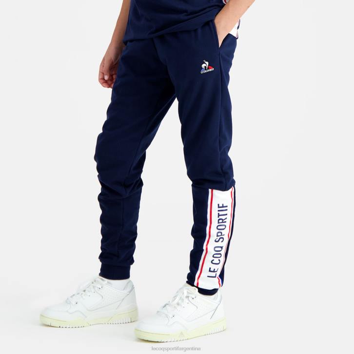 niños Le Coq Sportif pantalon azul ropa RF4V652