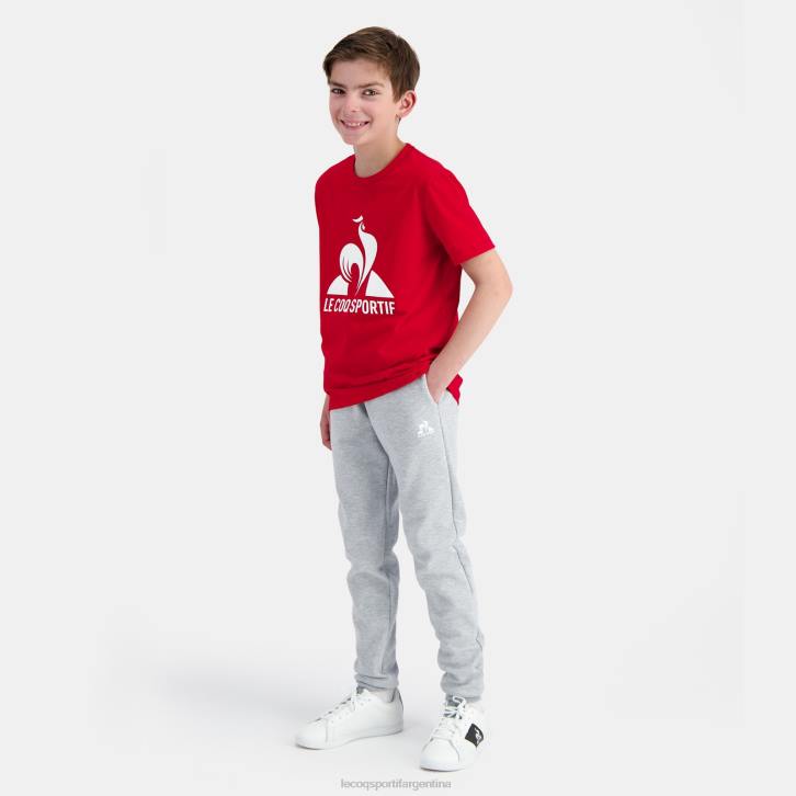 niños Le Coq Sportif pantalon gris ropa RF4V408