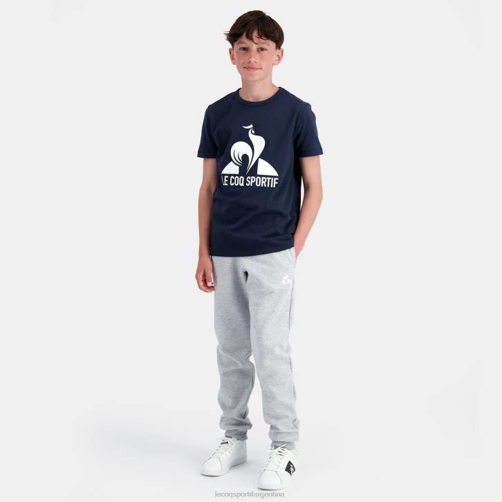 niños Le Coq Sportif pantalon gris ropa RF4V410