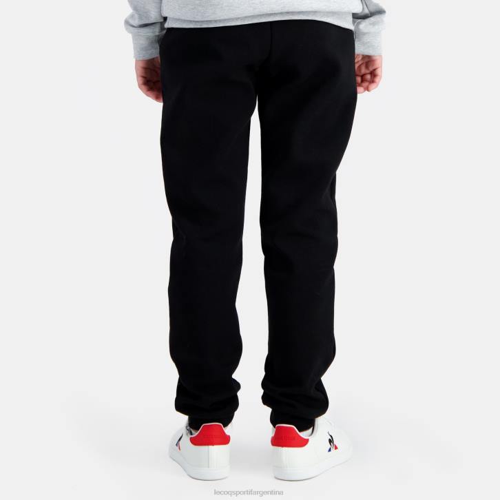 niños Le Coq Sportif pantalon negro ropa RF4V411