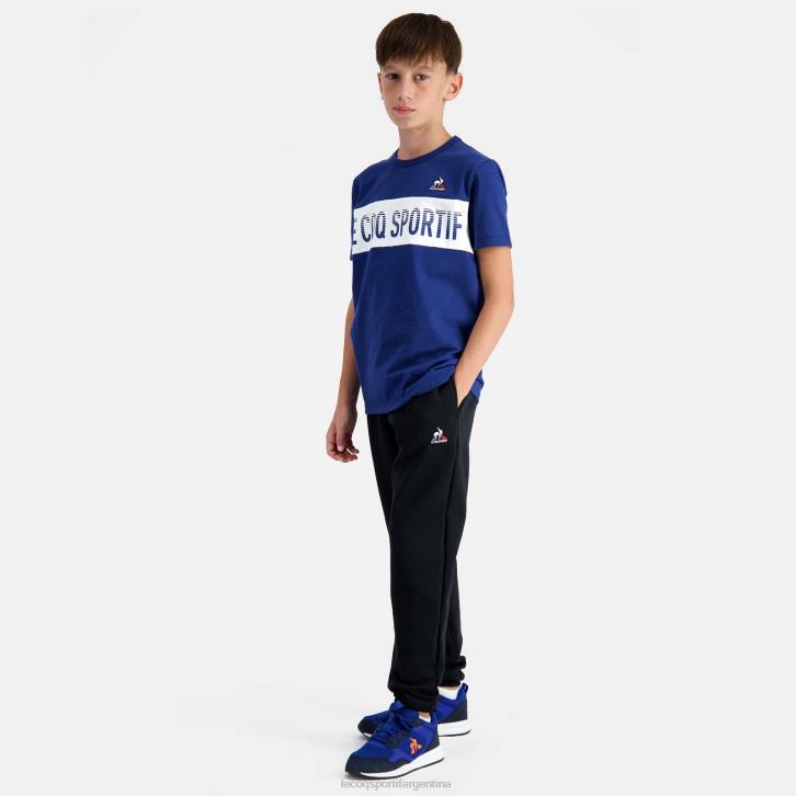 niños Le Coq Sportif pantalon negro ropa RF4V664