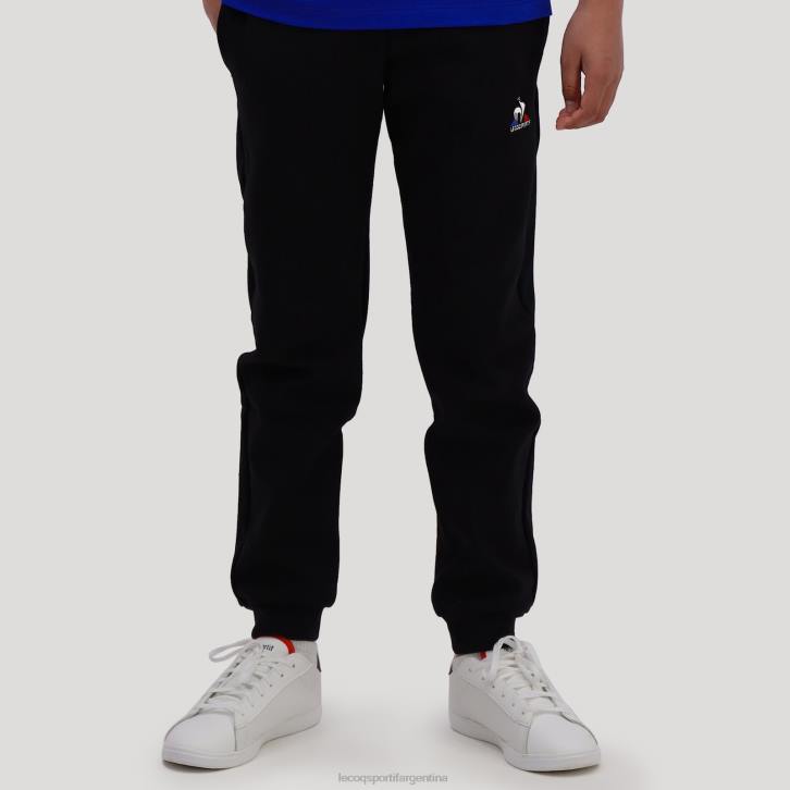 niños Le Coq Sportif pantalon negro ropa RF4V667