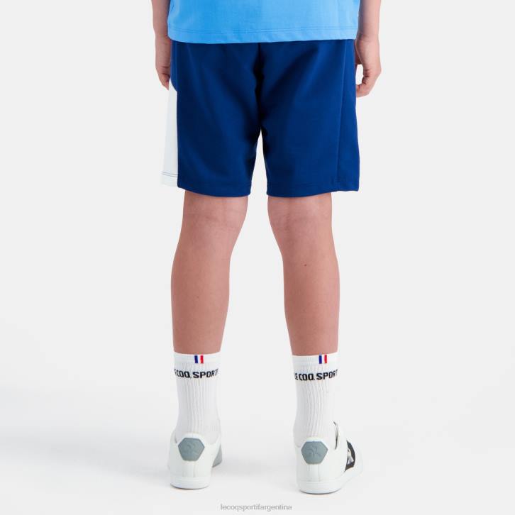 niños Le Coq Sportif pantalones cortos azul ropa RF4V401