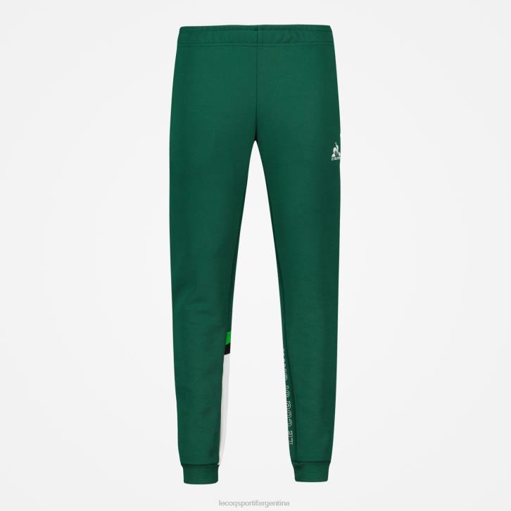 niños Le Coq Sportif pantalones verdes ropa RF4V406