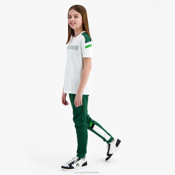 niños Le Coq Sportif pantalones verdes ropa RF4V406