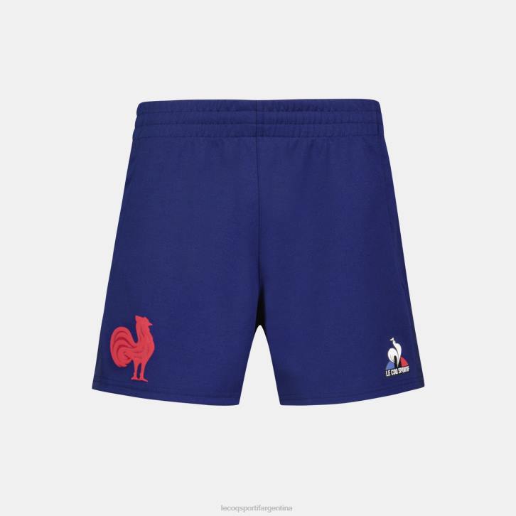niños Le Coq Sportif réplica corta - xv de france azul ropa RF4V413