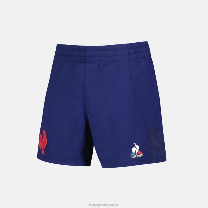 niños Le Coq Sportif réplica corta - xv de france azul ropa RF4V413
