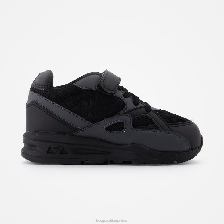 niños Le Coq Sportif zapato lcs r850 bebe negro zapatos RF4V677