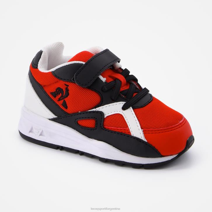 niños Le Coq Sportif zapato lcs r850 bebe rojo zapatos RF4V678