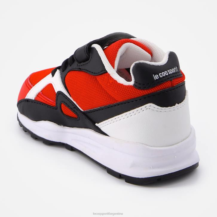 niños Le Coq Sportif zapato lcs r850 bebe rojo zapatos RF4V678