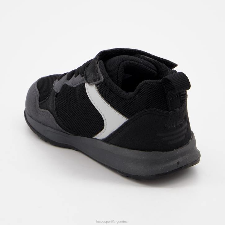 niños Le Coq Sportif zapato r500 bebe sport negro zapatos RF4V416