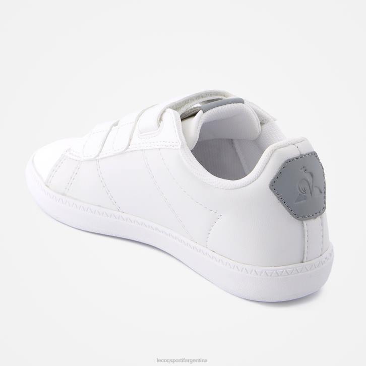 niños Le Coq Sportif zapato corteclassic 2 tonos blanco zapatos RF4V686