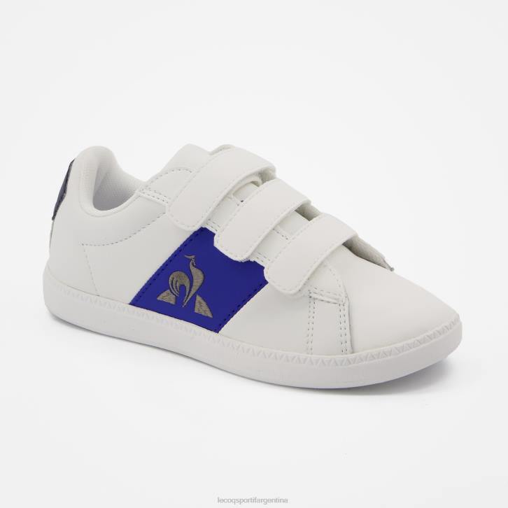niños Le Coq Sportif zapato de corteclásico blanco zapatos RF4V420