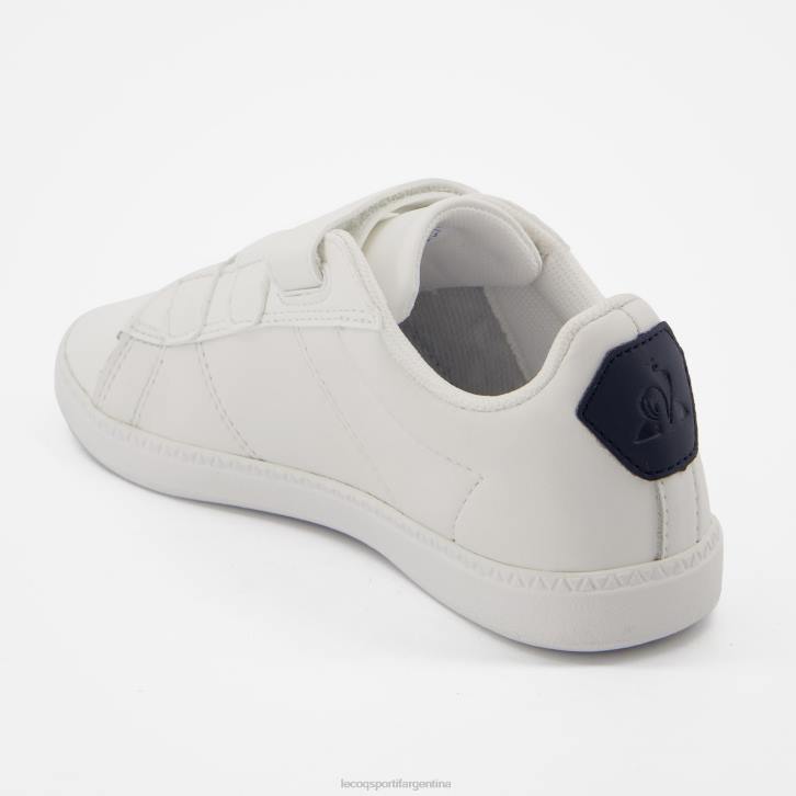 niños Le Coq Sportif zapato de corteclásico blanco zapatos RF4V420
