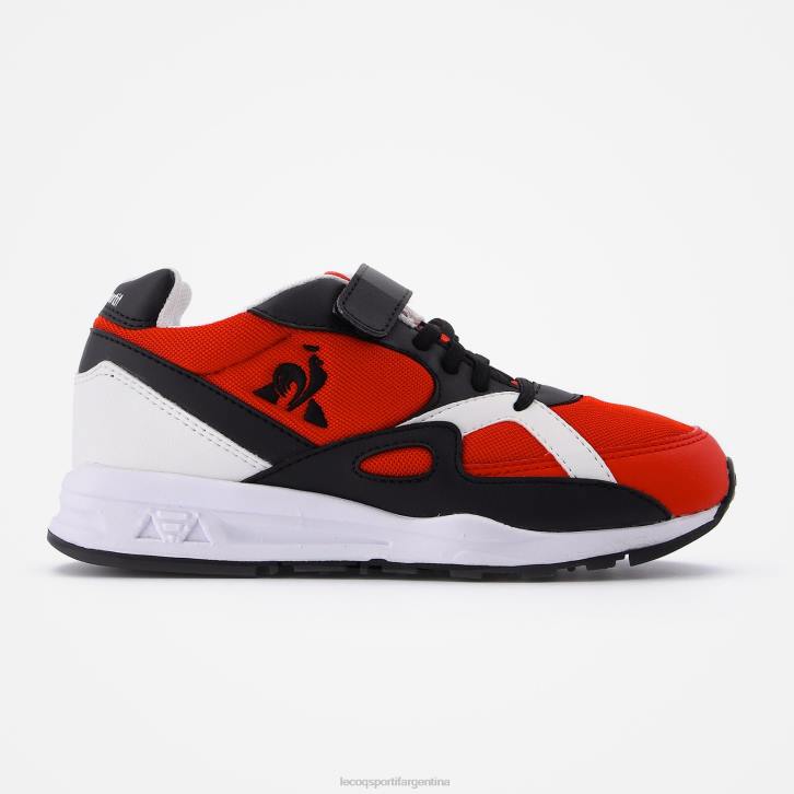 niños Le Coq Sportif zapato lcs r850 rojo zapatos RF4V680
