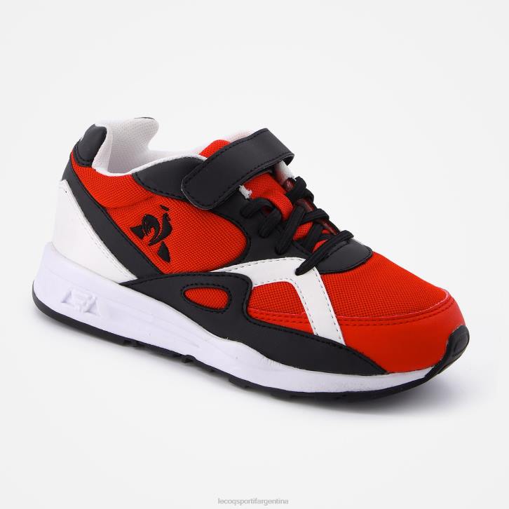 niños Le Coq Sportif zapato lcs r850 rojo zapatos RF4V680