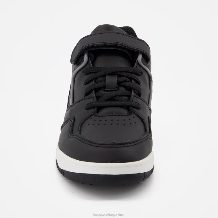 niños Le Coq Sportif zapato t1000 negro zapatos RF4V419